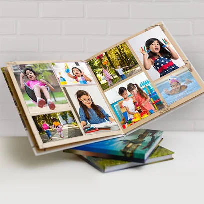 Hardbound personalized photo album
