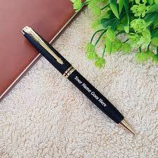 Engraved and printed custom pens