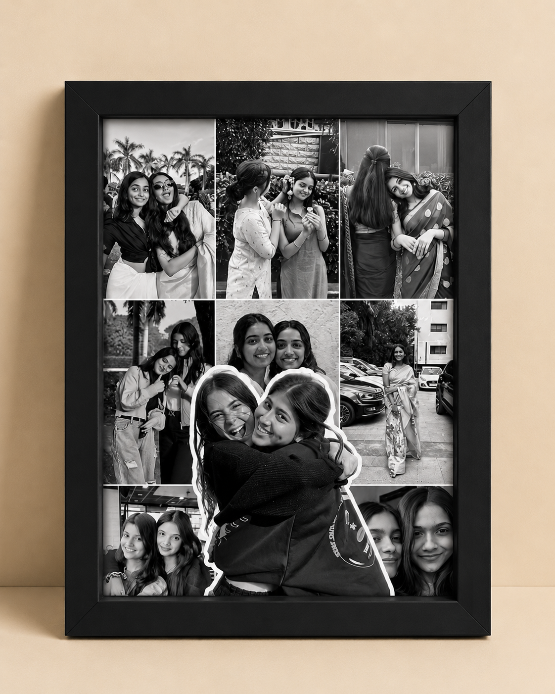 Personalized custom photo frame